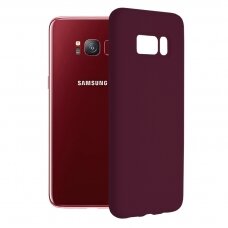 [Užsakomoji prekė] Dėklas skirtas Samsung Galaxy S8 - Techsuit Soft Edge Silicone - Plum Violetinė