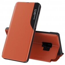 [Užsakomoji prekė] Dėklas Samsung Galaxy S9 - Techsuit eFold Series - Oranžinis