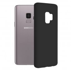 [Užsakomoji prekė] Dėklas skirtas Samsung Galaxy S9 - Techsuit Soft Edge Silicone - Juodas