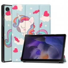 [Užsakomoji prekė] Dėklas Samsung Galaxy Tab A8 10.5 (2021) - Techsuit FoldPro - Unicorn