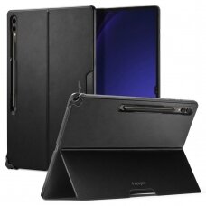 [Užsakomoji prekė] Dėklas Samsung Galaxy Tab S8 Ultra / S9 Ultra - Spigen Thin Fit Pro - Juodas