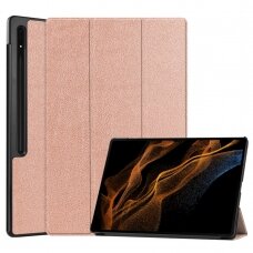[Užsakomoji prekė] Dėklas Samsung Galaxy Tab S8 Ultra / S9 Ultra - Techsuit FoldPro - Rožinis