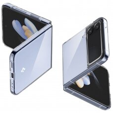 [Užsakomoji prekė] Dėklas skirtas Samsung Galaxy Z Flip4 - Spigen Air Skin - Crystal permatomas