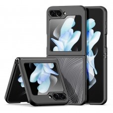 [Užsakomoji prekė] Dėklas Samsung Galaxy Z Flip5 - Dux Ducis Aimo Series - Juodas