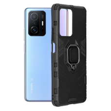 [Užsakomoji prekė] Telefono dėklas Xiaomi 11T / 11T Pro - Techsuit Silicone Shield - Juodas