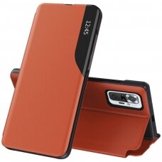 [Užsakomoji prekė] Dėklas skirtas Xiaomi Redmi Note 10 Pro / Note 10 Pro Max - Techsuit eFold Series - Oranžinis