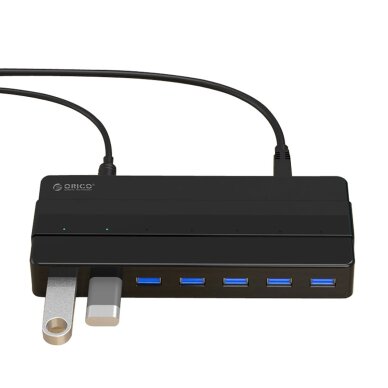 USB šakotuvas Hub Orico H7928-U3-V1 7x USB-A 3.0 – juodas 4 USB šakotuvas Hub Orico H7928-U3-V1 7x USB-A 3.0 – juodas 4