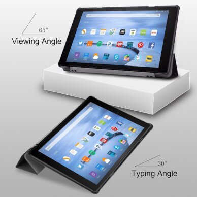 Akcija! Dėklas skirtas Amazon Fire HD 10 (2017/2019) - Techsuit FoldPro - Juodas 3 Akcija! Dėklas skirtas Amazon Fire HD 10 (2017/2019) - Techsuit FoldPro - Juodas 3