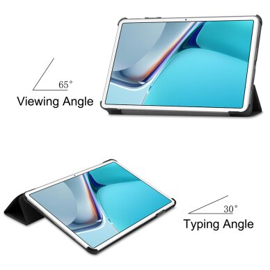 Akcija! Dėklas skirtas Huawei MatePad 11 - Techsuit FoldPro - Juodas  2