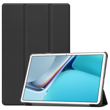 Akcija! Dėklas skirtas Huawei MatePad 11 - Techsuit FoldPro - Juodas Akcija! Dėklas skirtas Huawei MatePad 11 - Techsuit FoldPro - Juodas