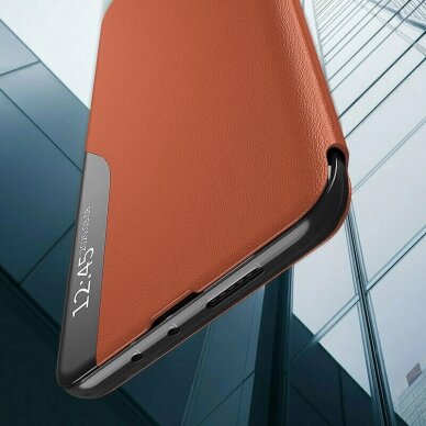 [Užsakomoji prekė] Dėklas skirtas Huawei P30 lite / P30 lite New Edition - Techsuit eFold Series - Oranžinis 3