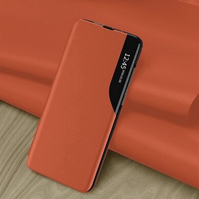 [Užsakomoji prekė] Dėklas skirtas Huawei P30 lite / P30 lite New Edition - Techsuit eFold Series - Oranžinis 6