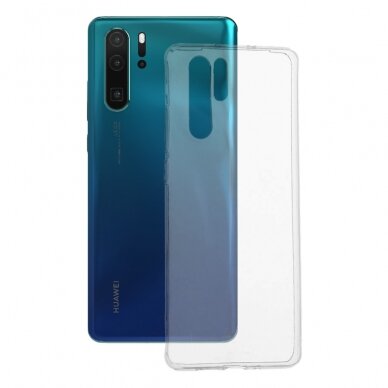 [Užsakomoji prekė] Dėklas skirtas Huawei P30 Pro / P30 Pro New Edition - Techsuit permatomas Silicone - permatomasa