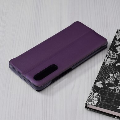 [Užsakomoji prekė] Dėklas skirtas Huawei P30 - Techsuit eFold Series - Violetinis 1