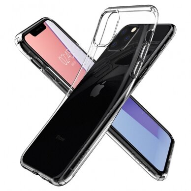 [Užsakomoji prekė] Dėklas skirtas iPhone 11 Pro - Spigen Liquid Crystal - permatomas  4
