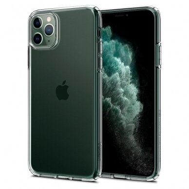 [Užsakomoji prekė] Dėklas skirtas iPhone 11 Pro - Spigen Liquid Crystal - permatomas  9