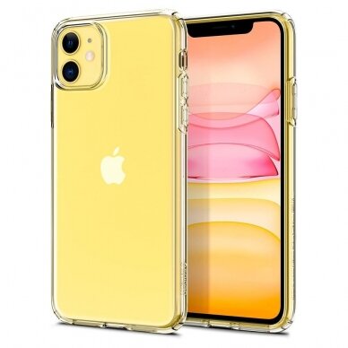 [Užsakomoji prekė] Dėklas skirtas iPhone 11 - Spigen Liquid Crystal - permatomas  10