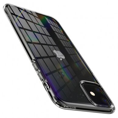 [Užsakomoji prekė] Dėklas skirtas iPhone 11 - Spigen Liquid Crystal - permatomas  6