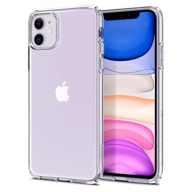 [Užsakomoji prekė] Dėklas skirtas iPhone 11 - Spigen Liquid Crystal - permatomas  9