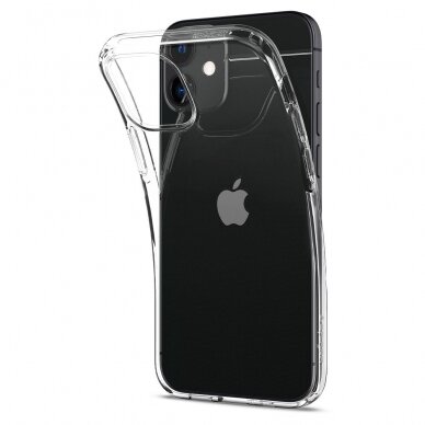 [Užsakomoji prekė] Dėklas skirtas iPhone 12 / 12 Pro - Spigen Liquid Crystal - permatomas  4