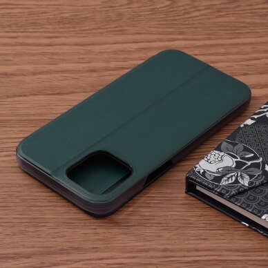 [Užsakomoji prekė] Dėklas skirtas iPhone 12 Pro Max - Techsuit eFold Series - Tamsiai Žalias  1