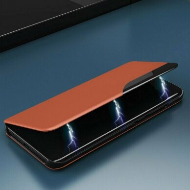 [Užsakomoji prekė] Dėklas skirtas iPhone 12 Pro Max - Techsuit eFold Series - Oranžinis  4