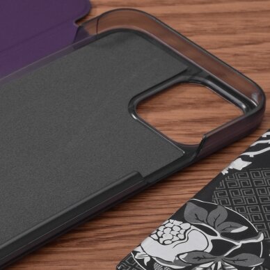 [Užsakomoji prekė] Dėklas skirtas iPhone 12 Pro Max - Techsuit eFold Series - Violetinis  2