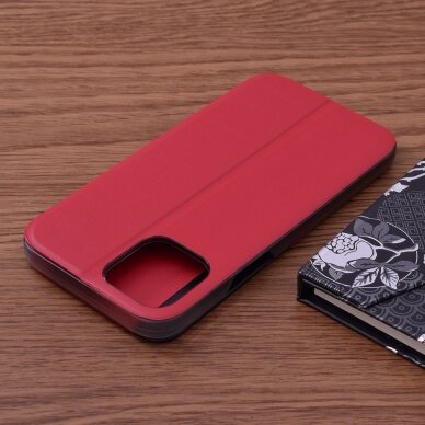 [Užsakomoji prekė] Dėklas skirtas iPhone 12 Pro Max - Techsuit eFold Series - Raudonas  1