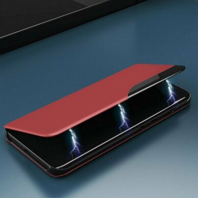 [Užsakomoji prekė] Dėklas skirtas iPhone 12 Pro Max - Techsuit eFold Series - Raudonas  4