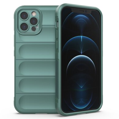 Akcija! Dėklas iPhone 12 Pro - Techsuit Magic Shield - Žalias
