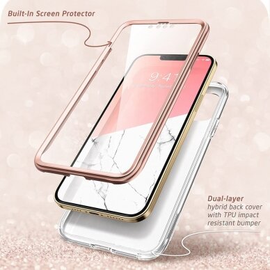 [Užsakomoji prekė] Dėklas skirtas iPhone 13 Pro Max - I-Blason Cosmo - Marble 4