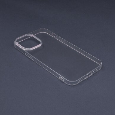 [Užsakomoji prekė] Dėklas skirtas iPhone 13 Pro Max - Techsuit permatomas Silicone - permatomas 1