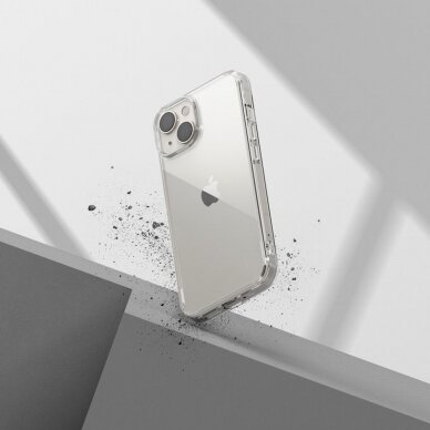 [Užsakomoji prekė] Dėklas skirtas iPhone 14 Plus - Ringke Fusion - permatomas  4