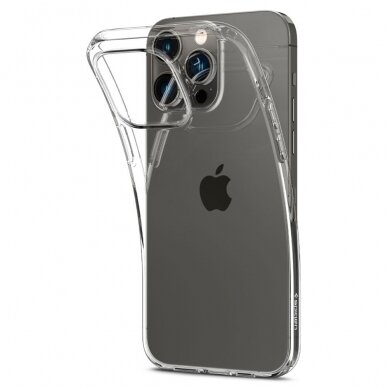 [Užsakomoji prekė] Dėklas skirtas iPhone 14 Pro - Spigen Liquid Crystal - permatomas 2
