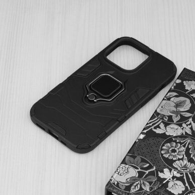 [Užsakomoji prekė] Dėklas skirtas iPhone 14 Pro - Techsuit Silicone Shield - Juodas  5