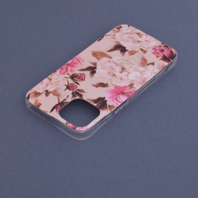 [Užsakomoji prekė] Dėklas skirtas iPhone 14 - Techsuit Marble Series - Mary Berry Nude  4