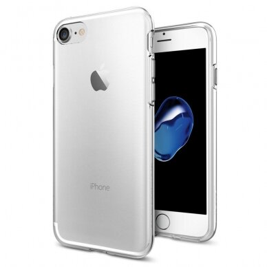 [Užsakomoji prekė] Dėklas skirtas iPhone 7 / 8 / SE 2 / SE 3 - Spigen Liquid Crystal - permatomas 5