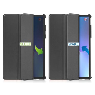 Akcija! Dėklas skirtas Lenovo Tab P11 Pro Gen 2 11.2 - Techsuit FoldPro - Juodas  1