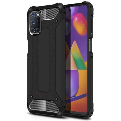 Akcija! Telefono dėklas Oppo A52 - Techsuit Hybrid Armor - Juodas FOZ031