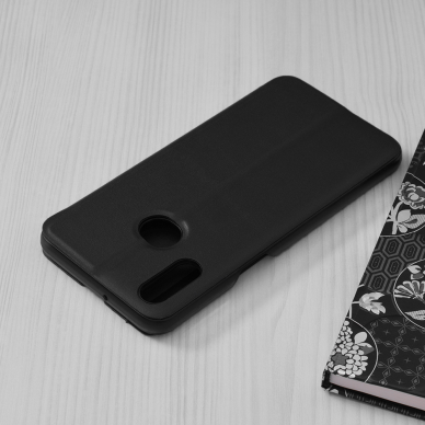 Akcija! Dėklas skirtas Samsung Galaxy A10s / M01s - Techsuit eFold Series - Juodas 1 Akcija! Dėklas skirtas Samsung Galaxy A10s / M01s - Techsuit eFold Series - Juodas 1