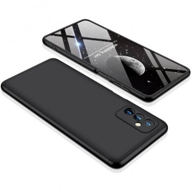 [Užsakomoji prekė] Dėklas skirtas Samsung Galaxy A14 4G / 5G + Folie - GKK 360 - Juodas  2