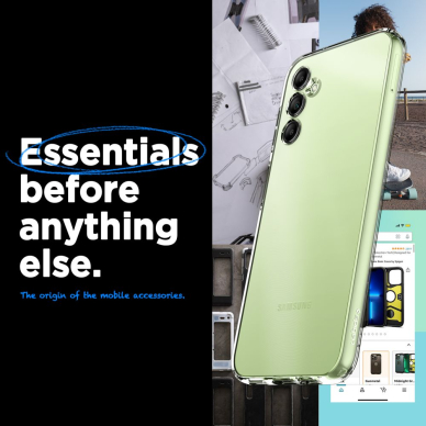 Akcija! Dėklas skirtas Samsung Galaxy A14 5G - Spigen Liquid Crystal - permatomas   4 Akcija! Dėklas skirtas Samsung Galaxy A14 5G - Spigen Liquid Crystal - permatomas   4