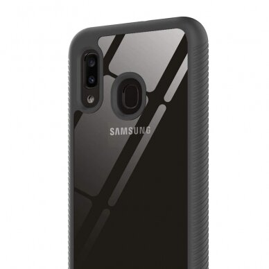 [Užsakomoji prekė] Dėklas skirtas Samsung Galaxy A20e + Folie - Techsuit Defense360 Pro - Juodas  1