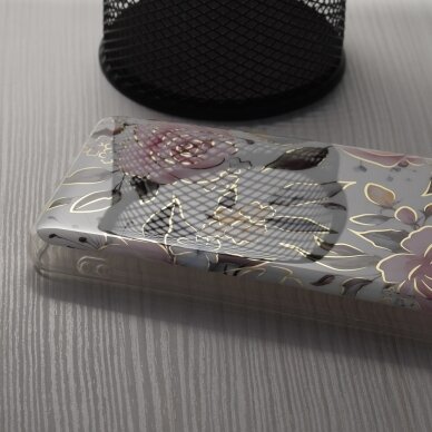 [Užsakomoji prekė] Dėklas skirtas Samsung Galaxy A22 5G - Techsuit Marble Series - Chloe Baltas 3