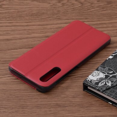 [Užsakomoji prekė] Dėklas skirtas Samsung Galaxy A30s / A50 / A50s - Techsuit eFold Series - Raudonas 1