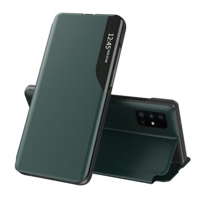 [Užsakomoji prekė] Telefono dėklas Samsung Galaxy A51 4G - Techsuit eFold Series - Tamsiai Žalias