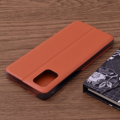 [Užsakomoji prekė] Dėklas skirtas Samsung Galaxy M51 - Techsuit eFold Series - Oranžinis 1