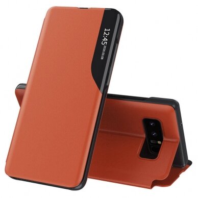 [Užsakomoji prekė] Dėklas skirtas Samsung Galaxy Note 8 - Techsuit eFold Series - Oranžinis