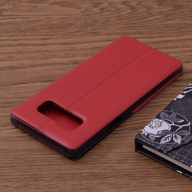 [Užsakomoji prekė] Dėklas skirtas Samsung Galaxy Note 8 - Techsuit eFold Series - Raudonas 1