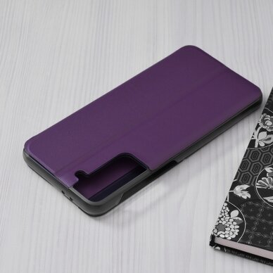 [Užsakomoji prekė] Dėklas skirtas Samsung Galaxy S21 5G - Techsuit eFold Series - Violetinis 1